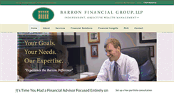 Desktop Screenshot of barronfinancialgroup.com